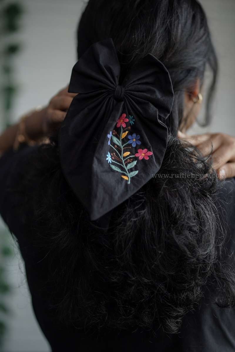 jessie cotton embroidered wrap dress