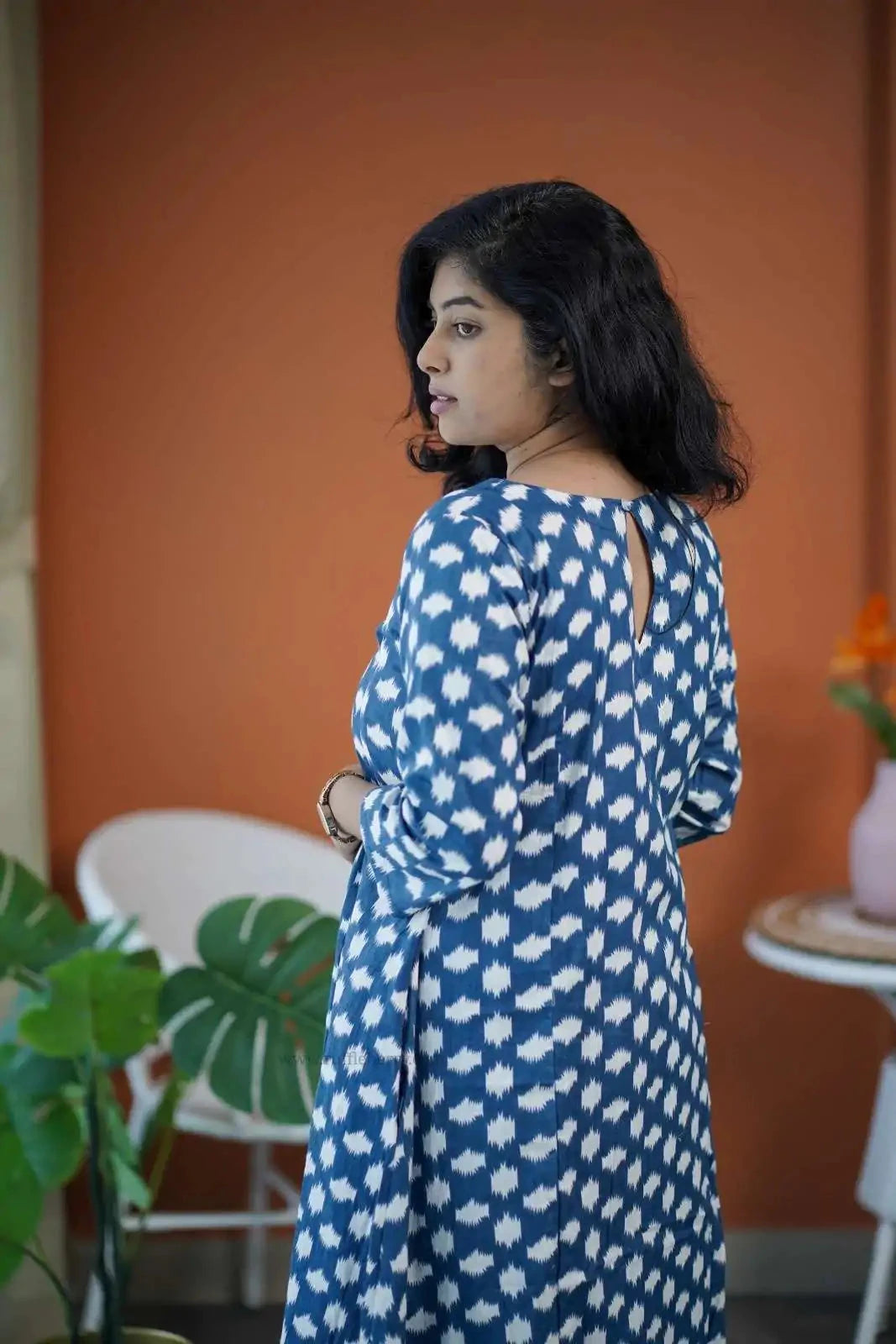 niva indigoblue cotton co-ord set