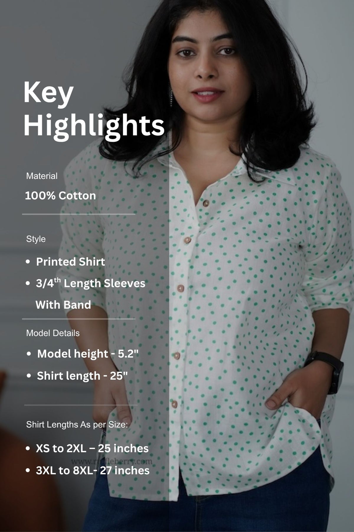 white cotton shirt