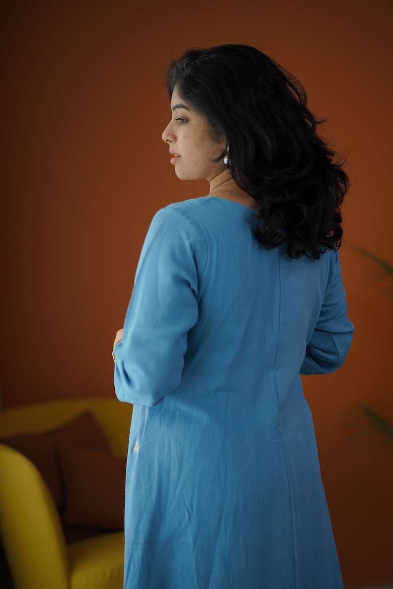 Kriti Embroidered Cotton Co-ord Set image 5