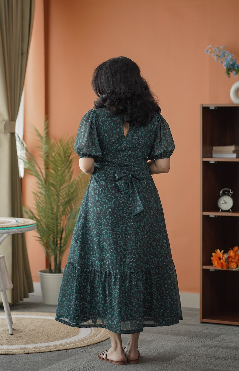 her grace - silence  georgette dress