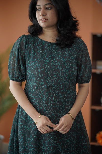 Her Grace - SILENCE  Georgette dress