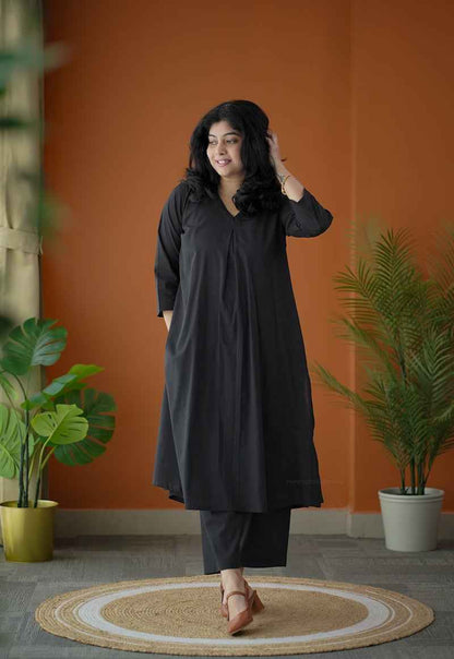 Piku Black co-ord set