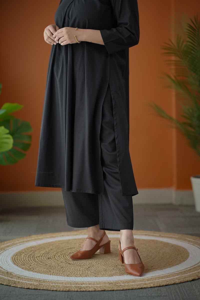 piku black co-ord set