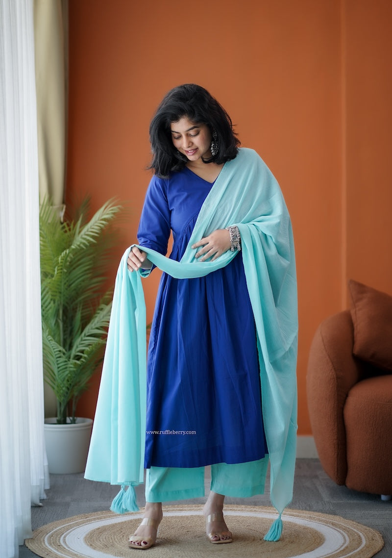 anjali cotton co-ord set