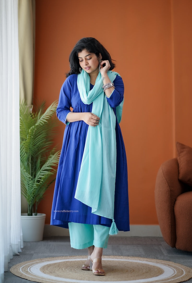 anjali cotton co-ord set