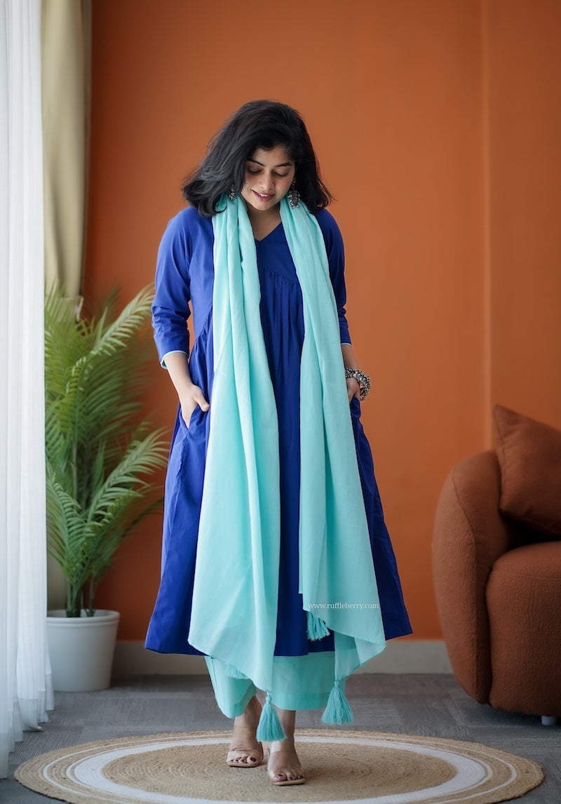 anjali cotton co-ord set