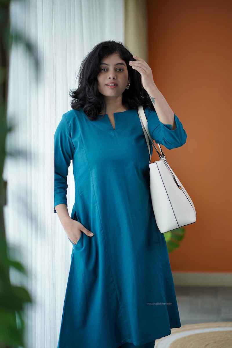 Piku Dark teal coord set