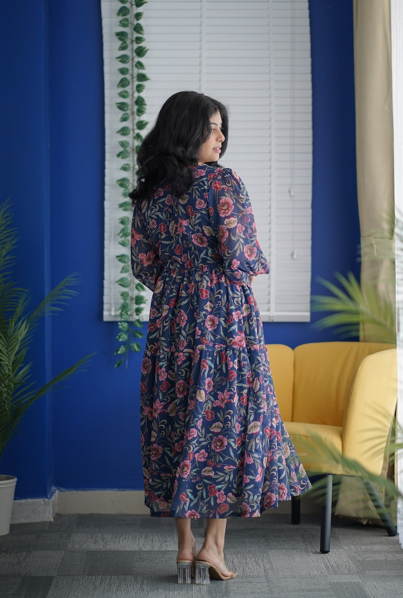 her grace - elegant georgette dress