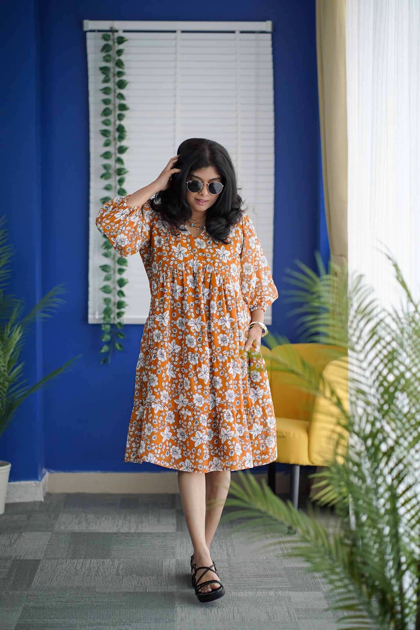 her grace - warmth georgette dress