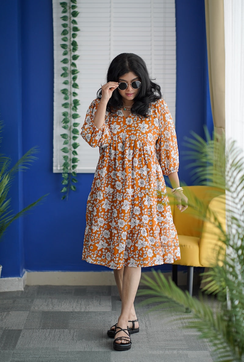 her grace - warmth georgette dress