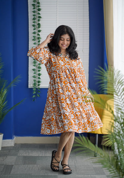 Her Grace - WARMTH Georgette dress