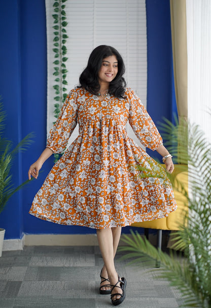 Her Grace - WARMTH Georgette dress