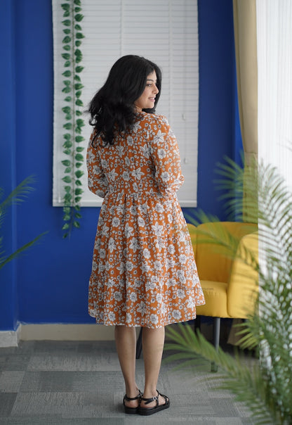 Her Grace - WARMTH Georgette dress