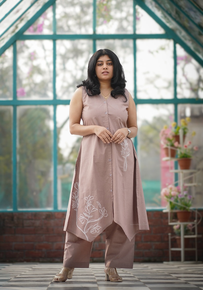 jane embroidered co-ord set