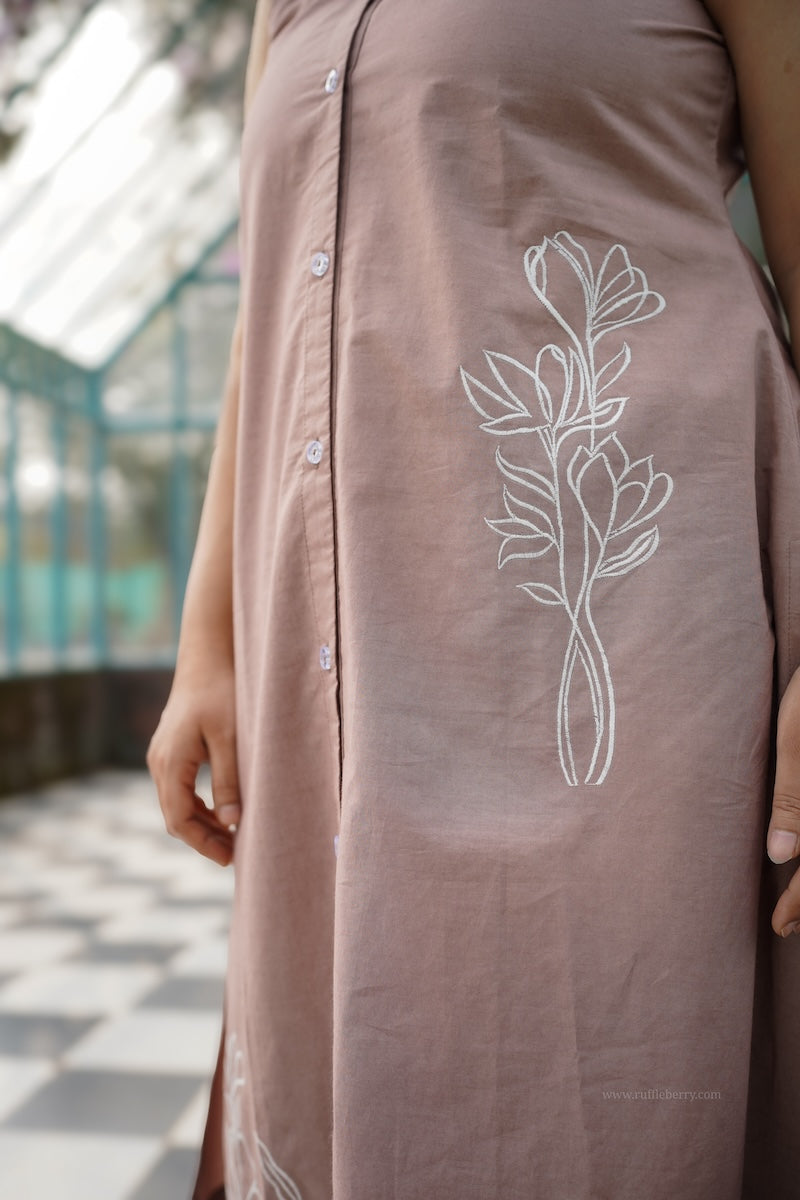 jane embroidered co-ord set