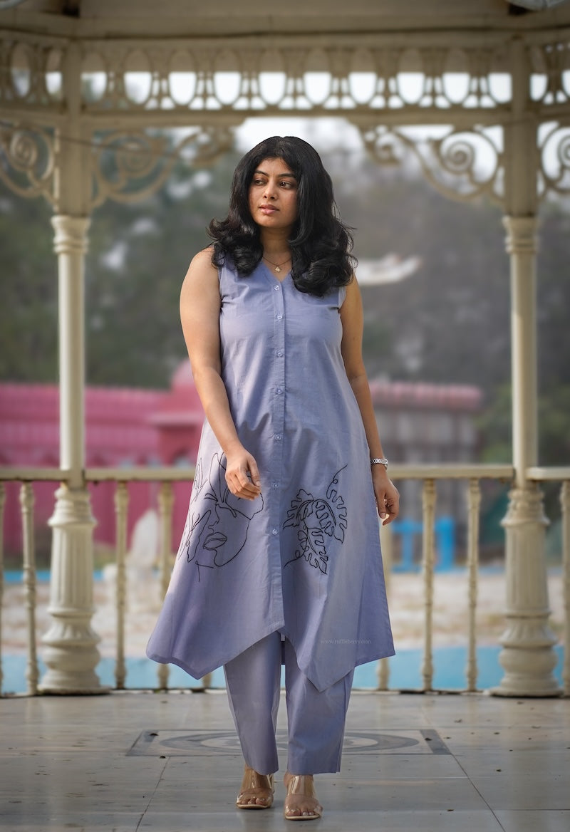 holly embroidered co-ord set