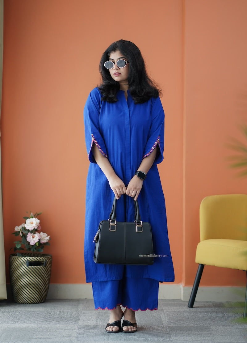 main character embroidered co-ord set