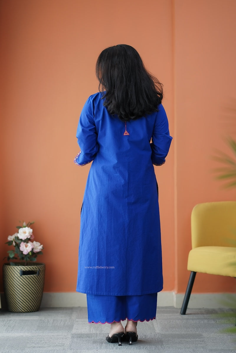 main character embroidered co-ord set