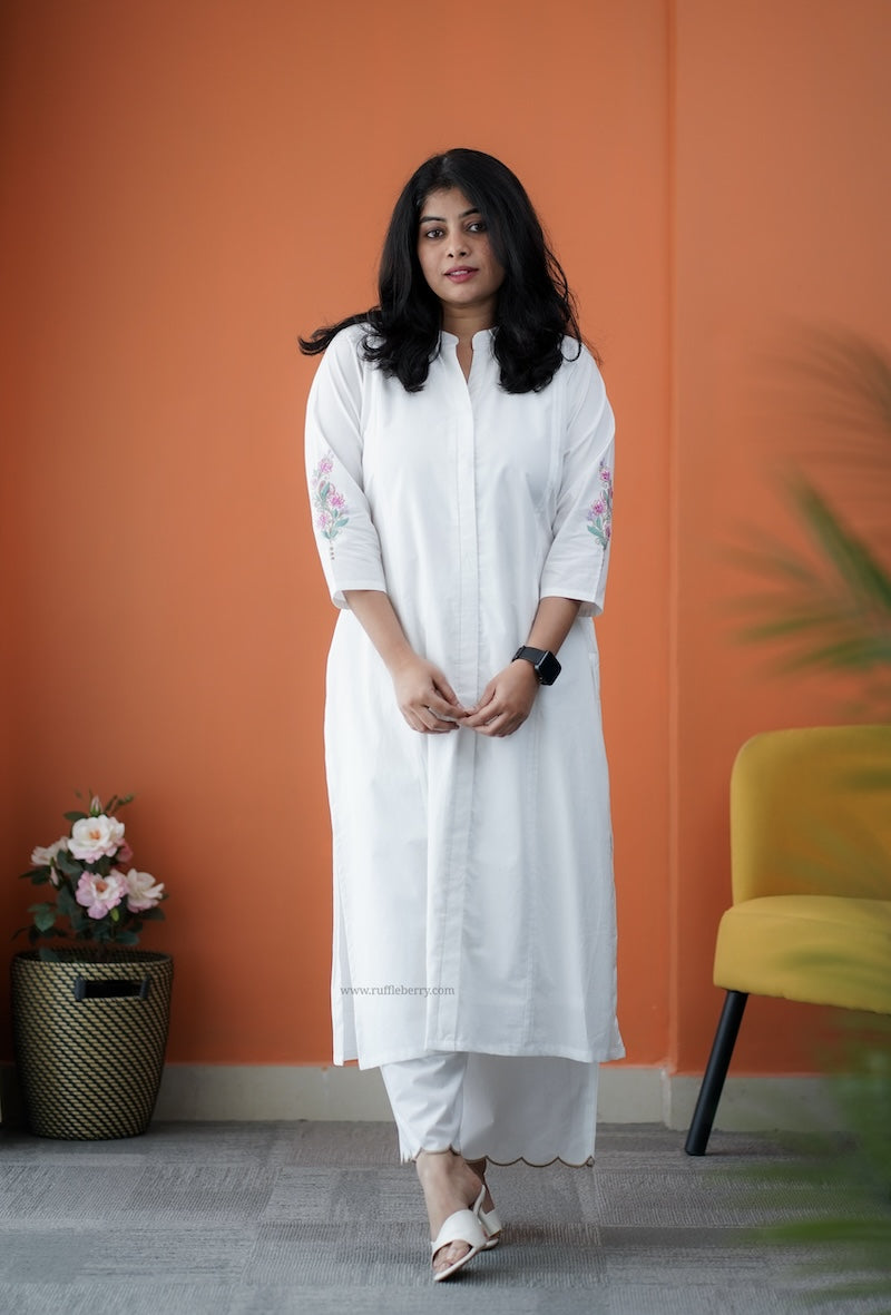 first move embroidered co-ord set