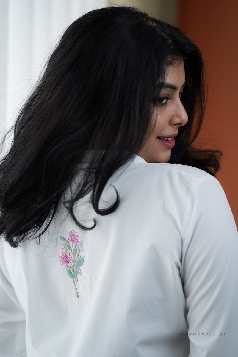 first move embroidered co-ord set