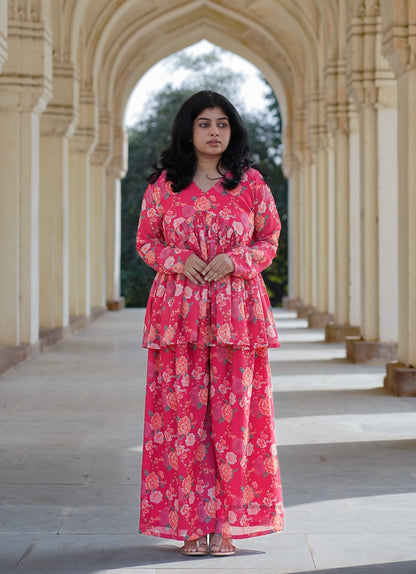 Kumuda Georgette Co-ord Set