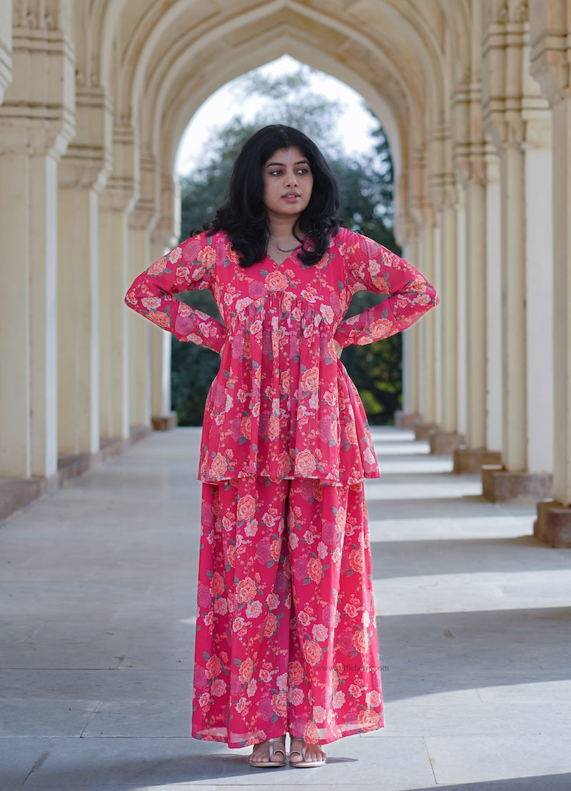 kumuda georgette co-ord set