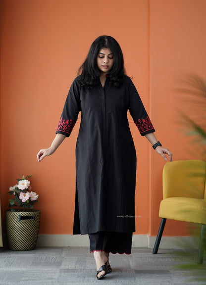 Unbothered Embroidered Co-ord set
