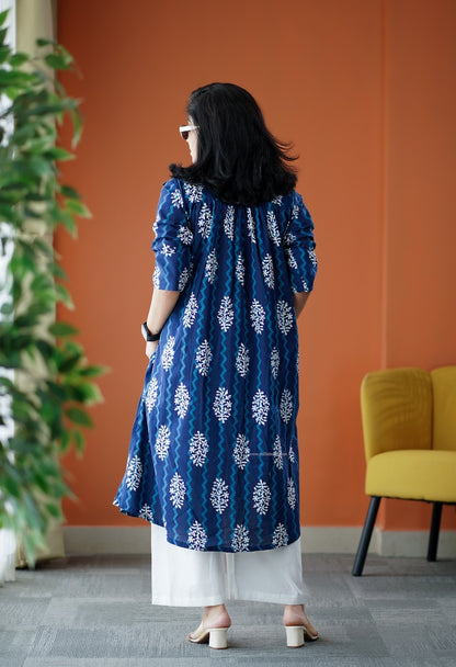 June Indigo Cotton Co-ord Set