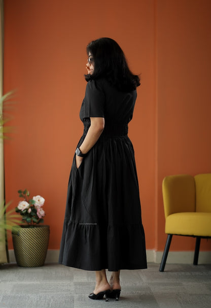 Aurora Cotton Tier Dress