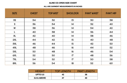 Diya Blue Full Sleeved Aline Cotton Co-ord